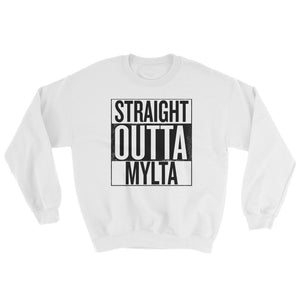 Straight Outta Mylta - Sweatshirt White