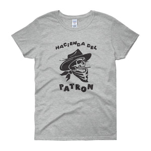 Hacienda Del Patron - Short Sleeve Women's T-shirt White