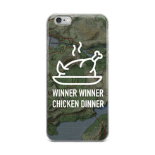Winner Winner Chicken Dinner Map - iPhone Case