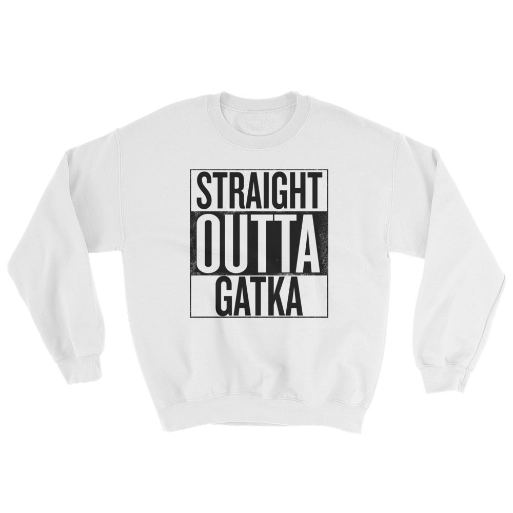 Straight Outta Gatka - Sweatshirt White