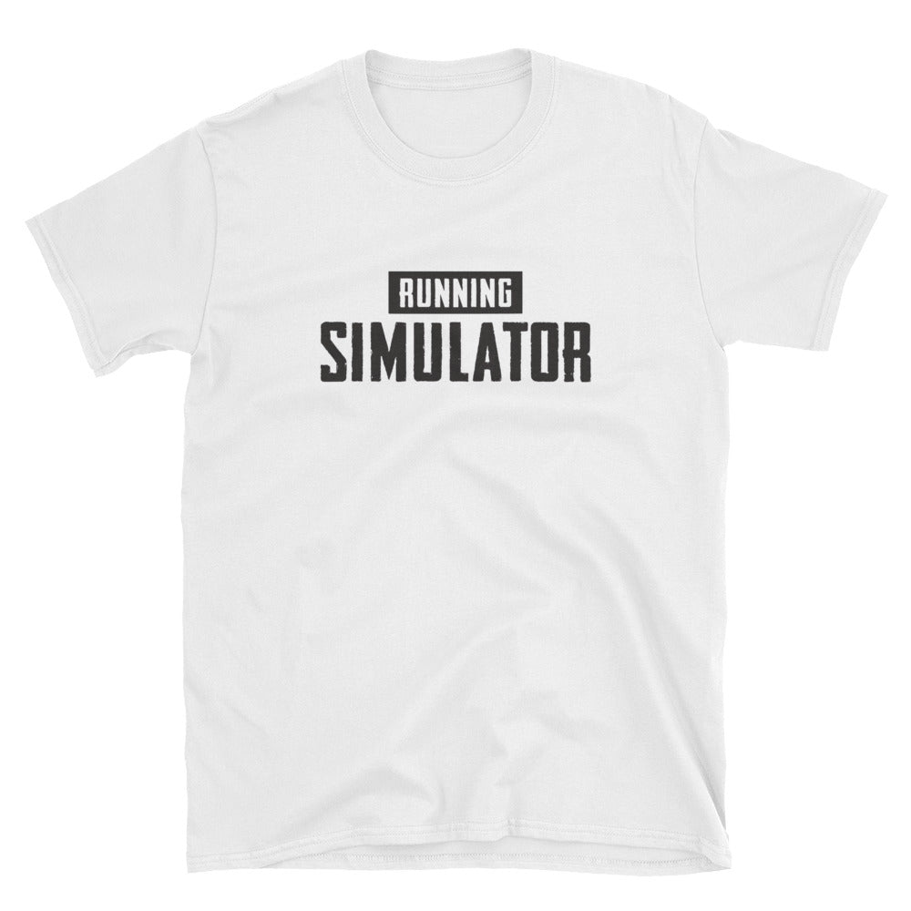 Running Simulator - Short-Sleeve Unisex T-Shirt White